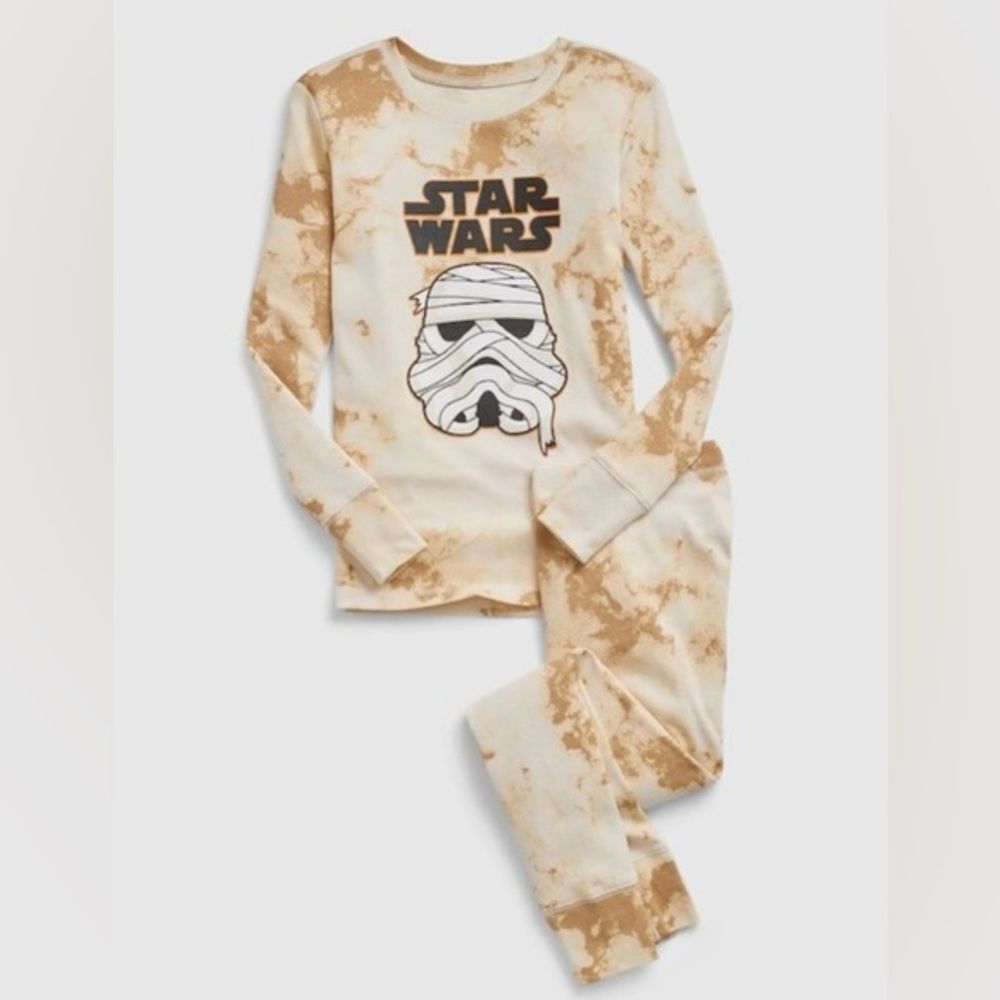 GAP Kids Long Sleeve Star Wars Storm Trooper Cotton Pajama Set PJs. 4. 4T.